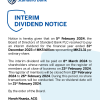 STANDARD | Notice of interim dividend 